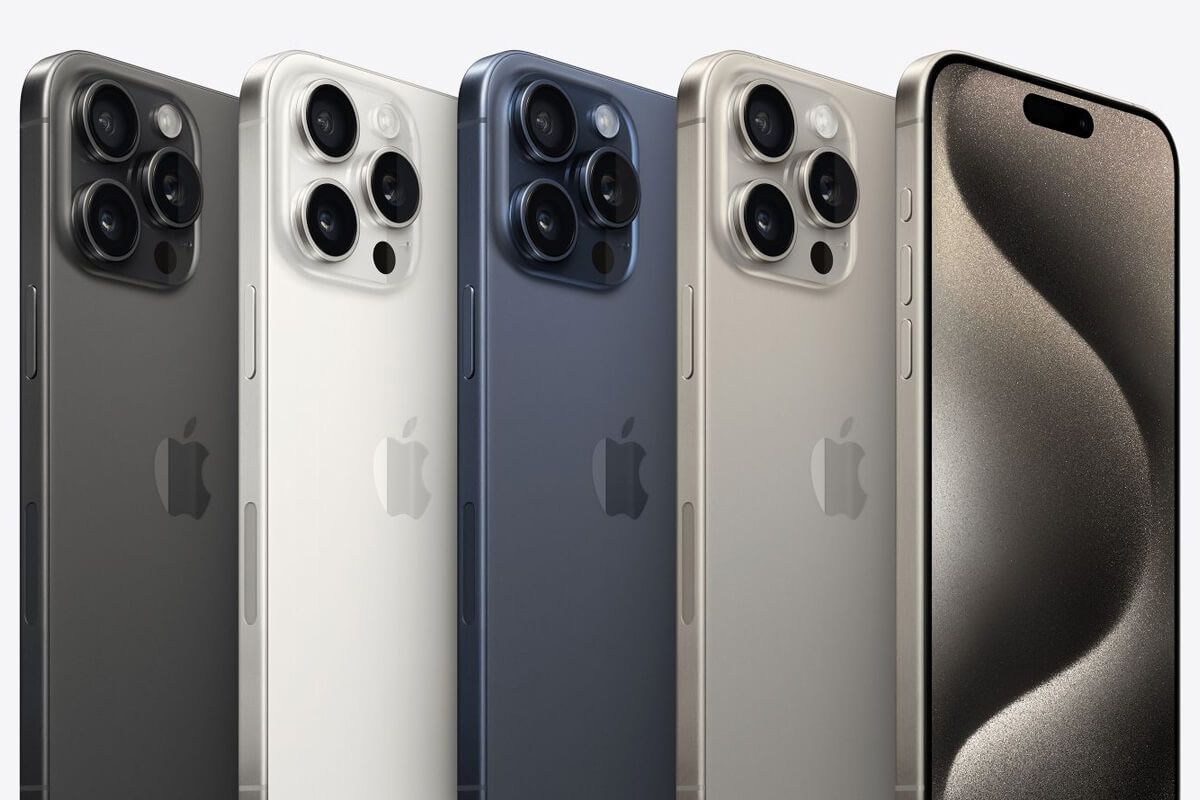 Màu sắc iPhone 15 Pro Max