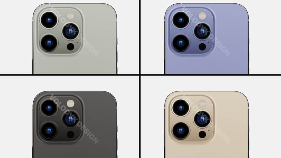 4 phiên bản màu sắc có thể xuất hiện trên iPhone 14 Pro lộ diện trong concept mới - Hình 3