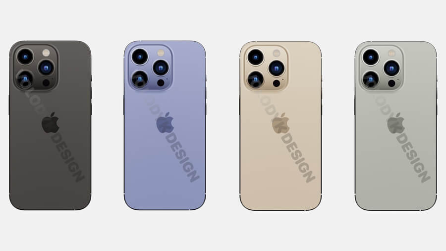 4 phiên bản màu sắc có thể xuất hiện trên iPhone 14 Pro lộ diện trong concept mới - Hình 4