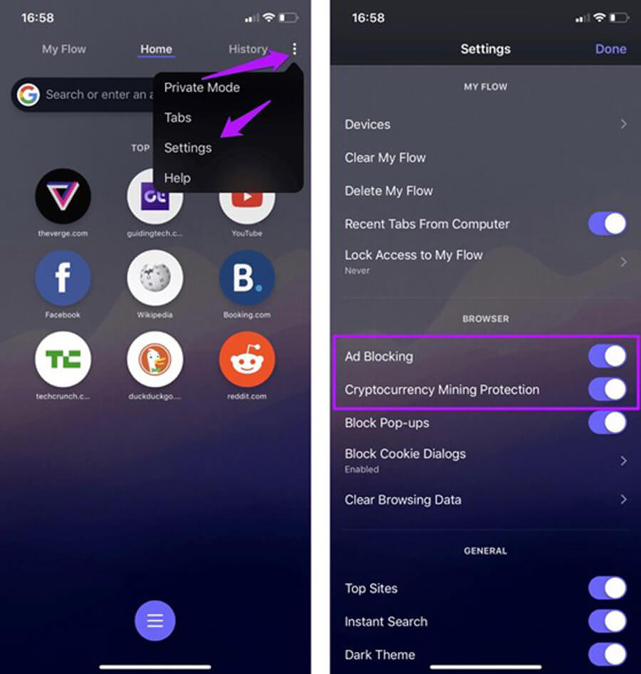 5 trình duyệt chặn quảng cáo độc hại tốt nhất trên iPhone - Hình 1