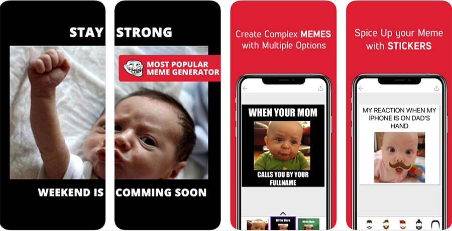 6 ứng dụng tạo meme miễn phí trên iPhone và iPad - Hình 4 6 ứng dụng tạo meme miễn phí trên iPhone và iPad - Hình 4