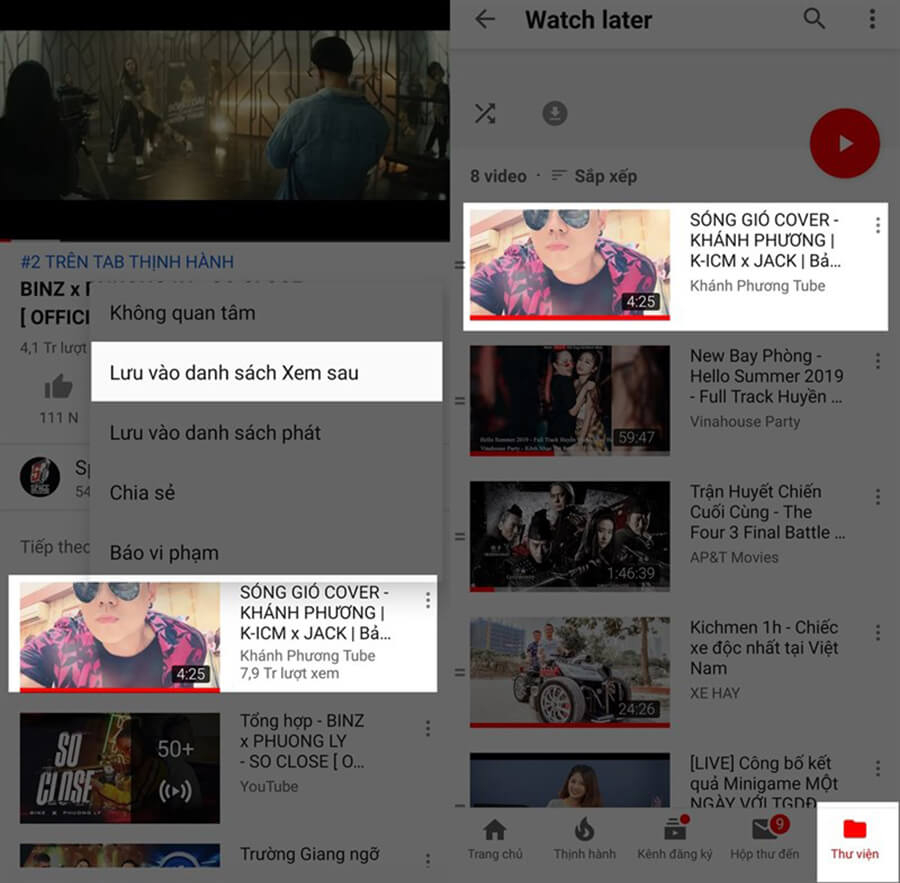 7 mẹo phải biết khi xem Youtube trên smartphone - Hình 3 7 mẹo phải biết khi xem Youtube trên smartphone - Hình 3