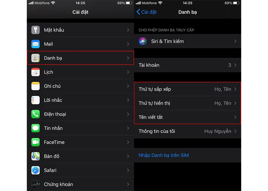 8 mẹo tùy biến danh bạ iPhone có thể bạn chưa biết - Hình 1