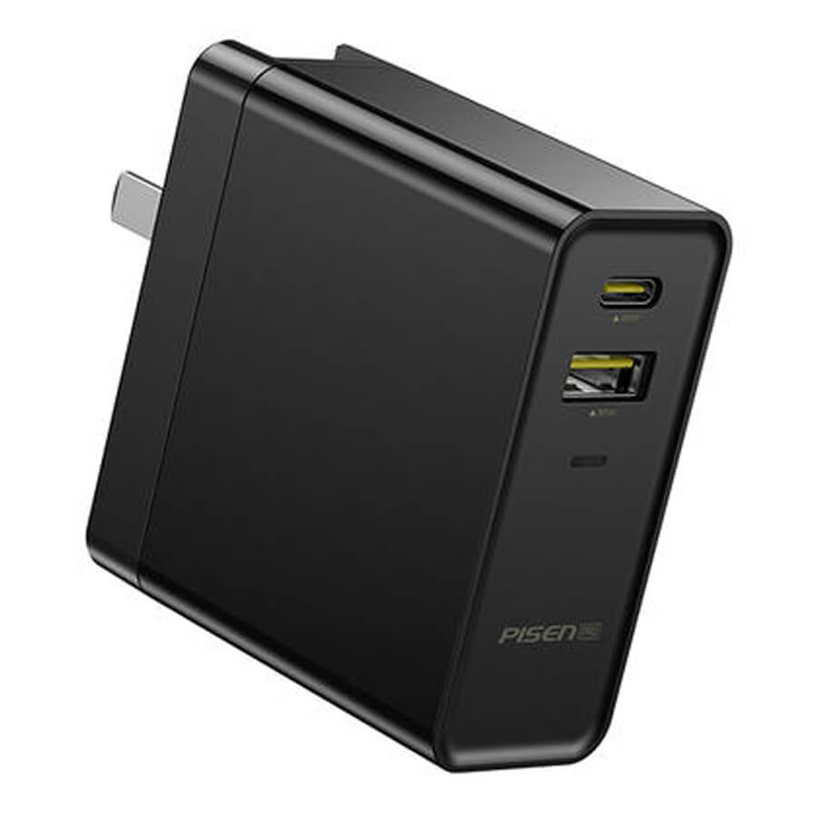 Củ sạc PISEN Pro USB Wall Charger ( QC 36W/PD45W) - Chống cháy