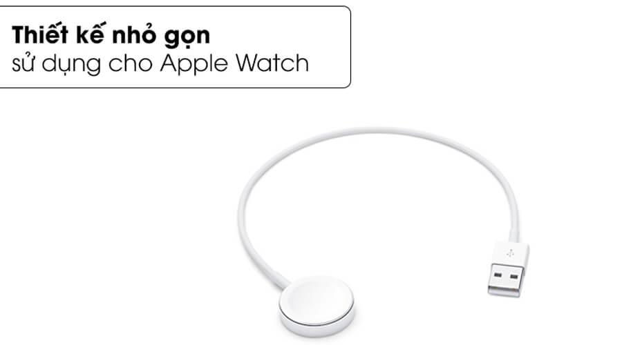 Adapter sạc không dây Apple Watch chính hãng - Hình 1