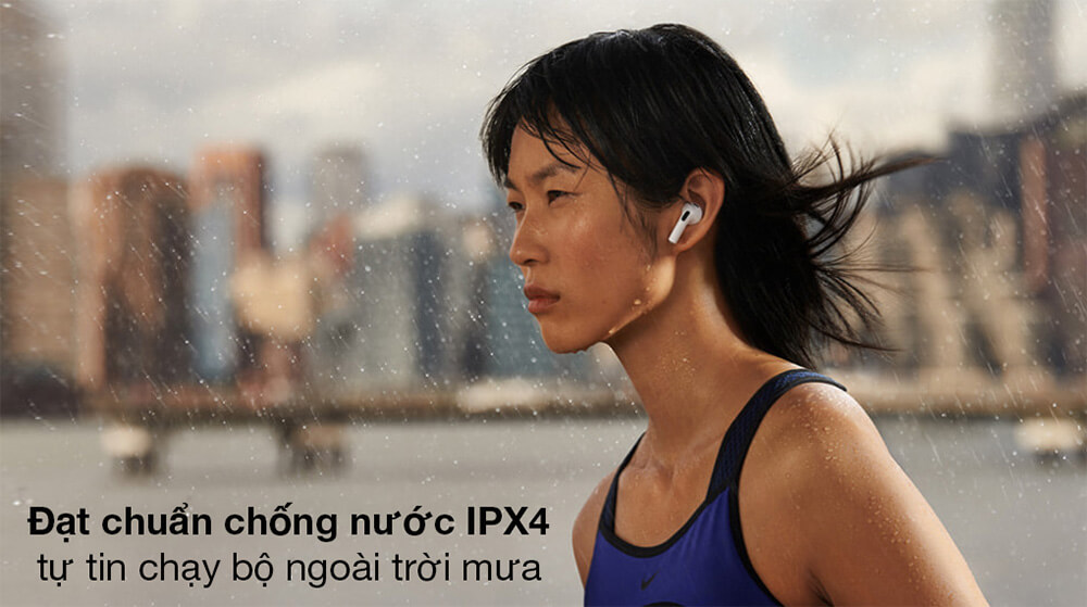 Tai nghe Apple AirPods 3 - Kháng nước chuẩn IPX4