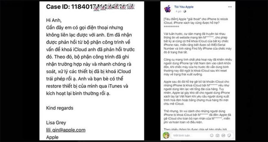 Apple bất ngờ "giải cứu" người dùng iPhone Việt Nam bị Relock iCloud