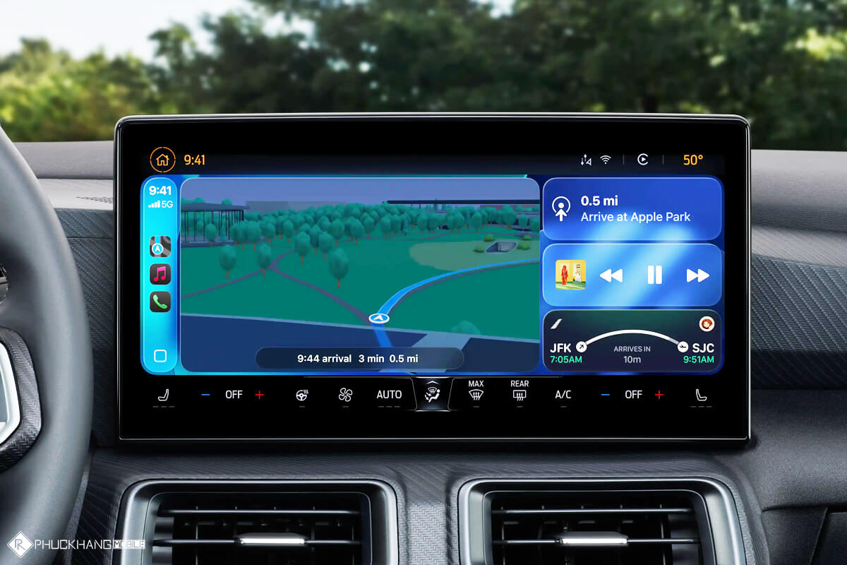 Apple CarPlay là gì? Có đáng dùng khi lái xe mỗi ngày? - Hình 2 Apple CarPlay hoạt động như thế nào