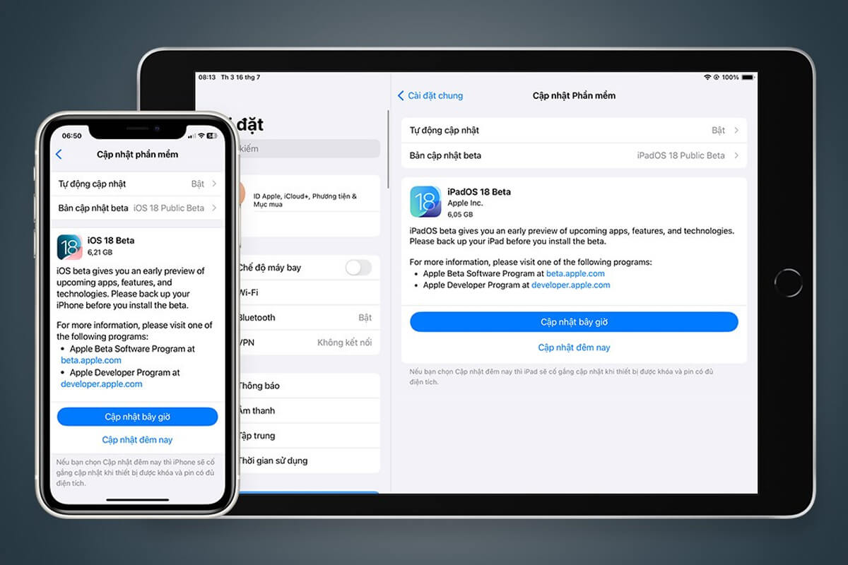 Bản cập nhật iOS và iPadOS 18 Public Beta hiện đã có thể được tải về - Hình 3 iOS 18 Public Beta - Hình 3