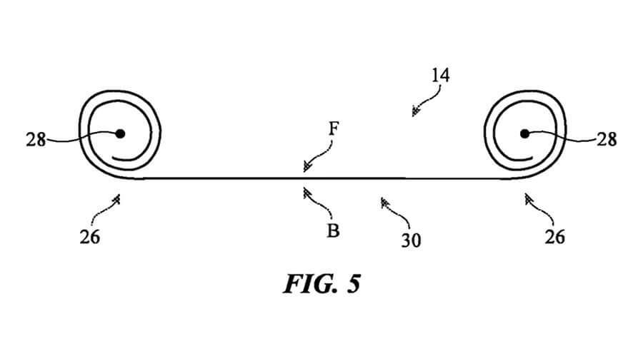 Bằng sáng chế mới của Apple với màn hình cuộn dành cho iPhone và iPad