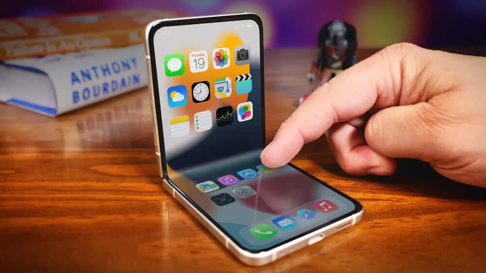 Apple đang thử nghiệm màn hình gập chống nứt trước khi ra mắt iPhone gập - Hình 1