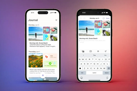 Người dùng đã có thể trải nghiệm ứng dụng 'ghi lại những tâm sự' trên iOS 17.2 Beta 1