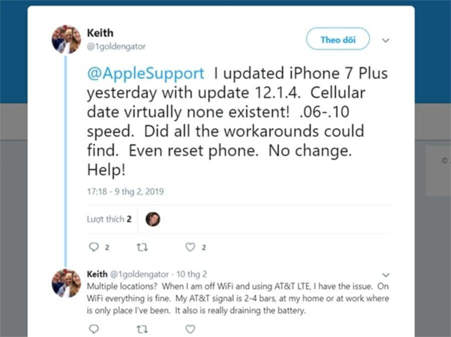 Apple iOS 12.1.4 đang gặp nhiều lỗi, các bạn đừng vội nâng cấp - Hình 2