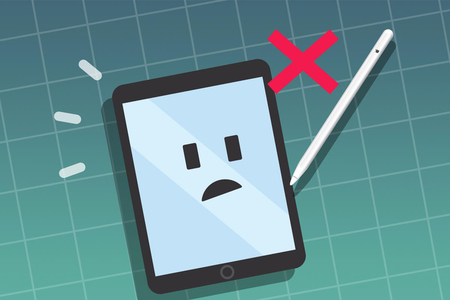Apple Pencil có thể không hoạt động trên iPad đã thay màn hình