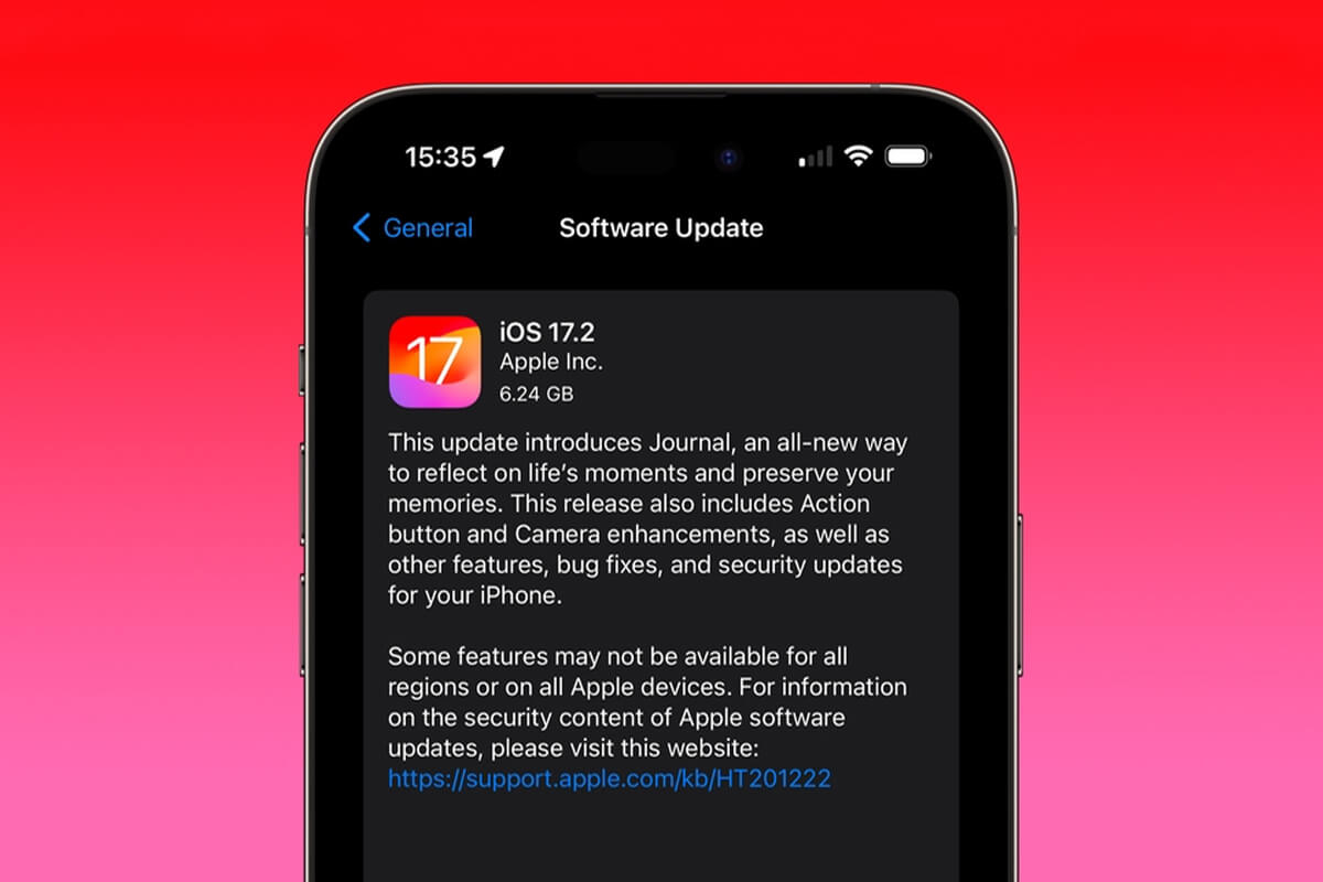 Apple chính thức phát hành iOS 17.2, bổ sung ứng dụng Nhật ký và nâng cấp AirDrop