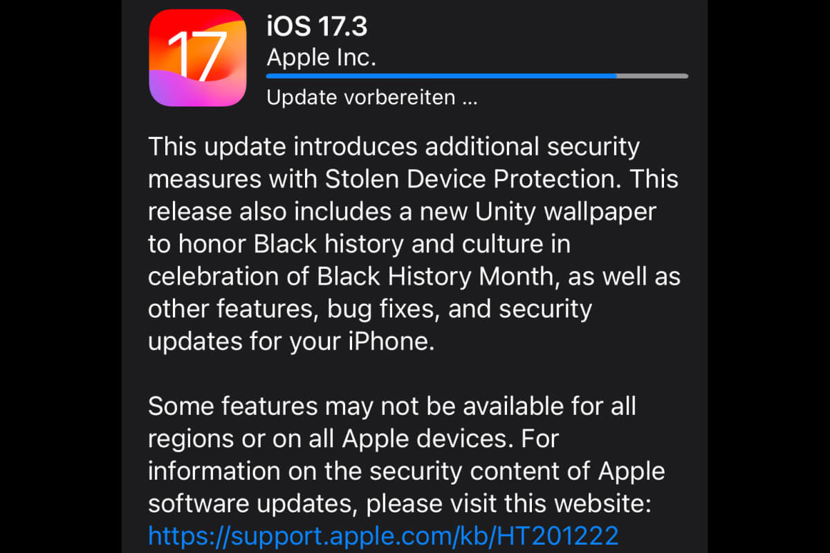 Apple ra mắt iOS 17.3 và iPadOS 17.3 RC, bản chính thức sắp trình làng - Hình 1 Apple ra mắt iOS 17.3 và iPadOS 17.3 RC, bản chính thức sắp trình làng - Hình 1