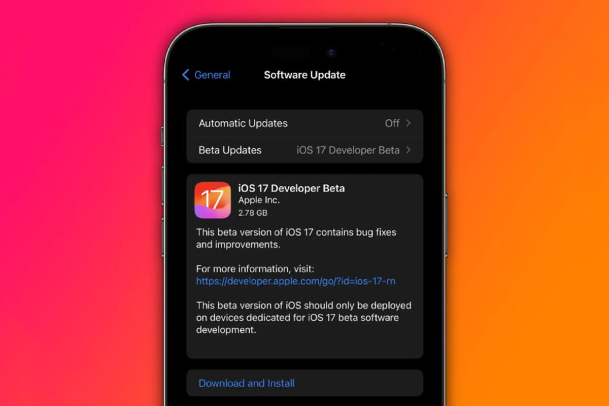 iOS 17 và iPadOS 17 beta 8 đã được phát hành đến các nhà phát triển - Hình 1 iOS 17 và iPadOS 17 beta 8 đã được phát hành đến các nhà phát triển - Hình 1