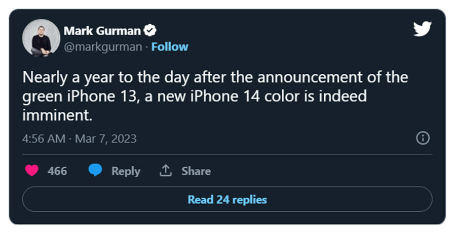iPhone 14 phiên bản màu vàng có thể được Apple giới thiệu ngay trong tuần này iPhone 14 phiên bản màu vàng có thể được Apple giới thiệu ngay trong tuần này