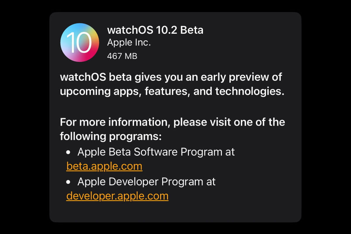 Lỗi hao pin trên Apple Watch đã cập nhật watchOS 10.1 sắp được giải quyết - Hình 2 Lỗi hao pin trên Apple Watch đã cập nhật watchOS 10.1 sắp được giải quyết - Hình 2