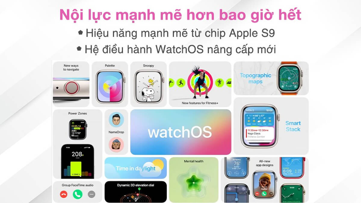 Apple Watch Series 9 LTE 45mm - Hình 2