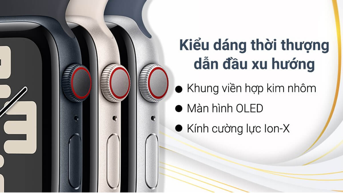 Apple Watch SE 2023 LTE 40mm - Hình 1