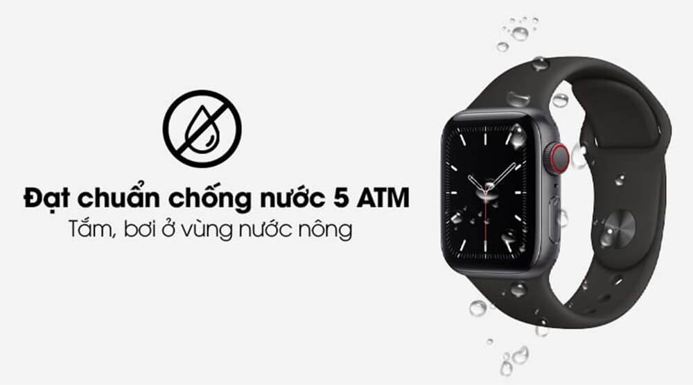 Apple Watch SE LTE 40mm NHÔM (Likenew 99%) - Kháng nước