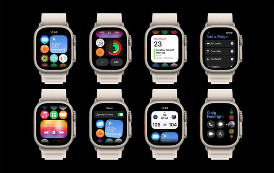 Apple Watch khi không còn dùng bố cục ứng dụng dạng lưới sẽ trông thế nào? - Hình 2 Apple Watch khi không còn dùng bố cục ứng dụng dạng lưới sẽ trông thế nào? - Hình 2