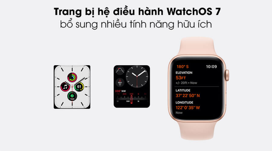 Apple Watch SE LTE 40mm NHÔM (Likenew 99%) - Hệ điều hành