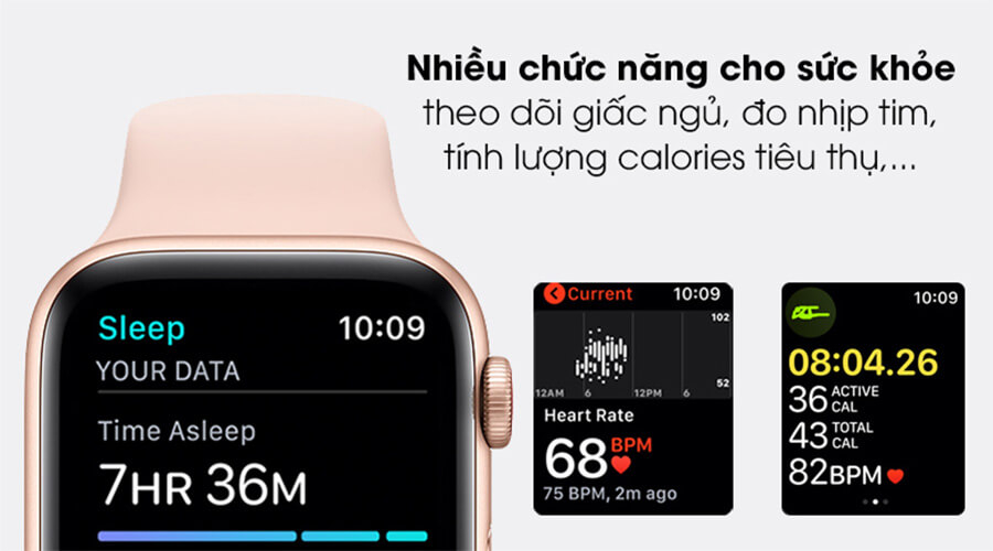 Apple Watch SE LTE 40mm NHÔM (Likenew 99%) - Chăm sóc sức khỏe