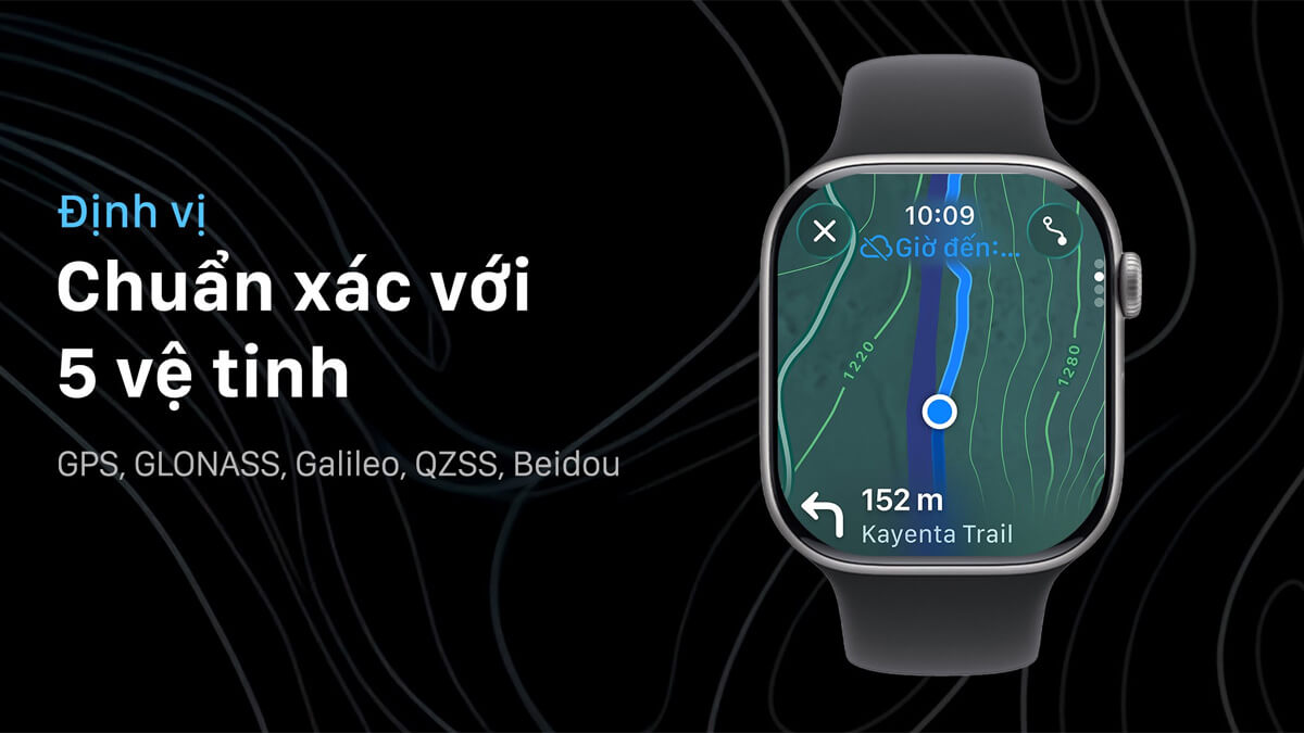 Apple Watch Series 11 định vị