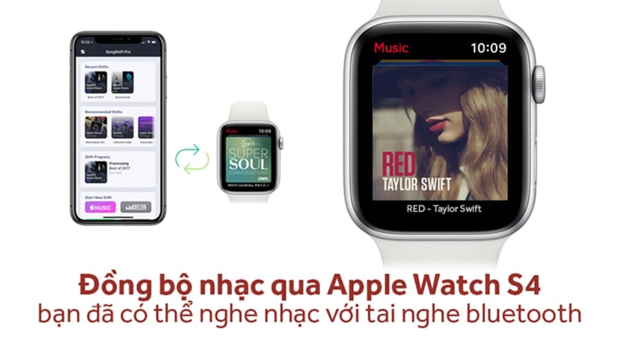 Apple Watch Series 4 44mm Nhôm (LTE) - Like New 99% - Hình 3