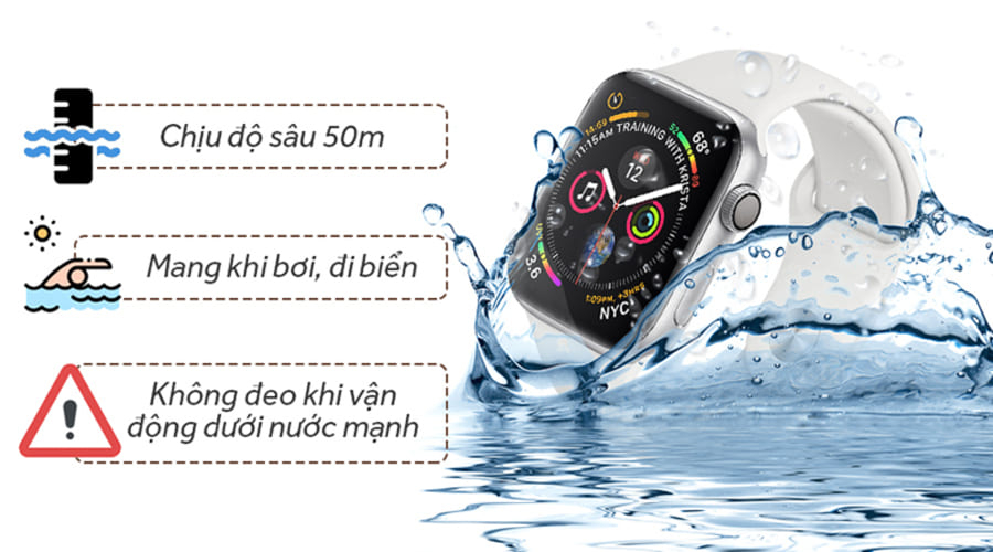 Apple Watch Series 4 44mm Nhôm (GPS) - New 100% - Hình 4