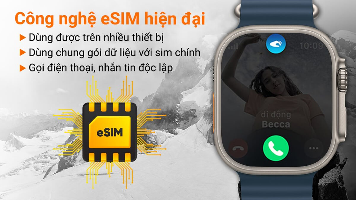 Apple Watch Ultra 2 LTE dây OCEAN - Hình 3 Apple Watch Ultra 2 LTE dây OCEAN - Hình 3