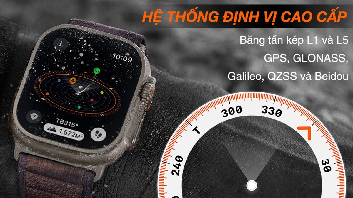 Apple Watch Ultra 2 LTE dây ALPINE - Hình 5 Apple Watch Ultra 2 LTE dây ALPINE - Hình 5