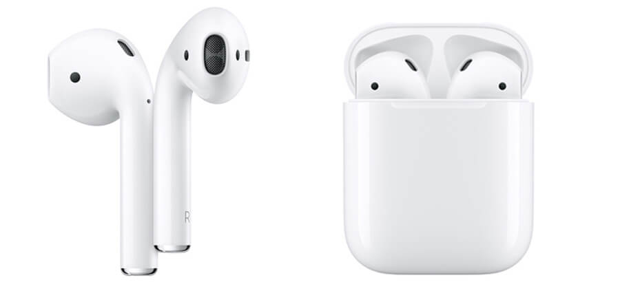 Tai nghe Bluetooth AirPods 2 (sạc có dây) - Hình 1
