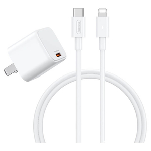 Bộ Adapter sạc kèm cáp Type C - Lightning PD 20W Remax RP-U7