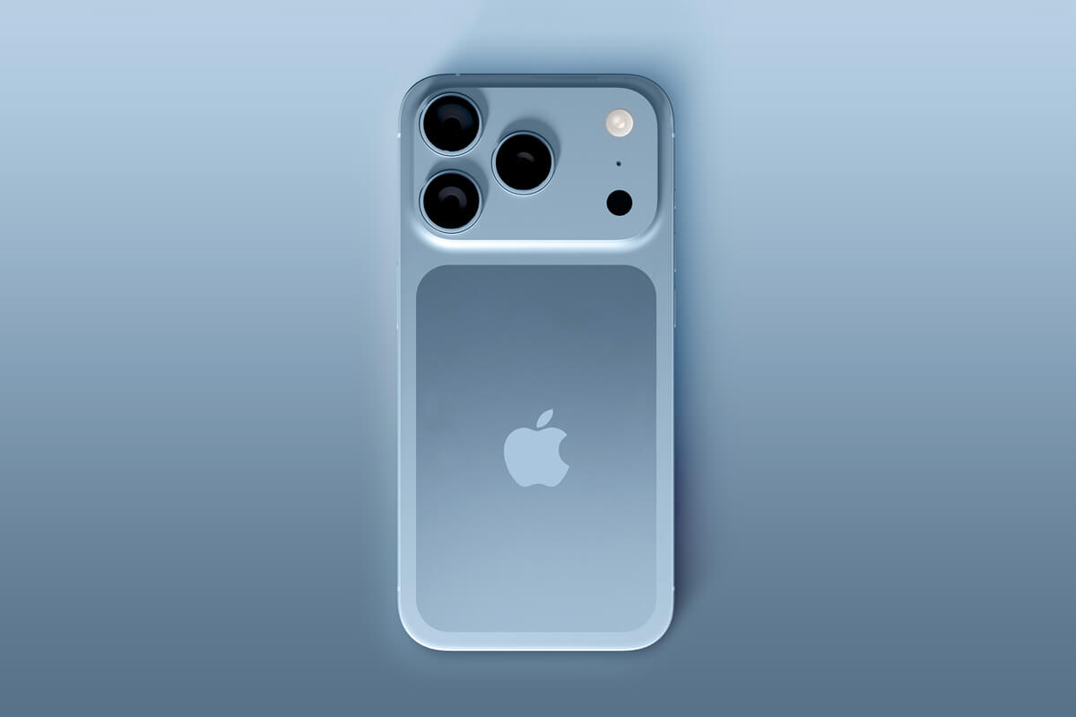 Cận cảnh mặt lưng 2 tông màu của iPhone 17 Pro Cận cảnh mặt lưng 2 tông màu của iPhone 17 Pro