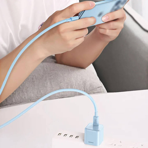Bộ Adapter sạc kèm cáp Type C - Lightning PD 20W Remax RP-U7