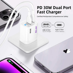 Sạc nhanh Hyto kèm cáp Type C - Type C PD 30W Y50