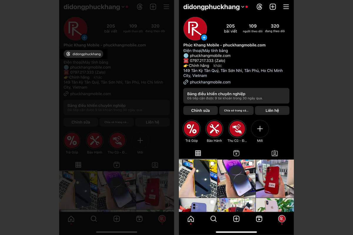 Cách ẩn lối tắt Threads trong Instagram một cách đơn giản và hiệu quả - Hình 2 Cách ẩn lối tắt Threads trong Instagram - Hình 2