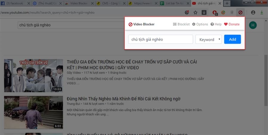 Cách ẩn những video YouTube "Chủ tịch giả nghèo..." trên smartphone và PC - Hình 5 Cách ẩn những video YouTube "Chủ tịch giả nghèo..." trên smartphone và PC - Hình 5