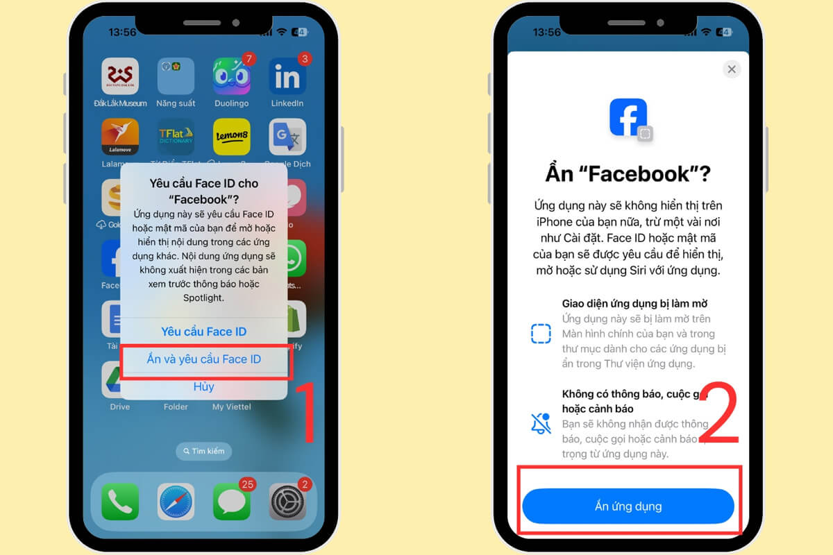 Cách ẩn và khóa ứng dụng trên iPhone, giải pháp bảo mật hiệu quả 2025 - Hình 2 Cách ẩn ứng dụng trên iPhone - Hình 2