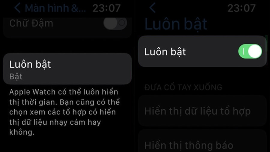Cách bật màn hình Always-on trên Apple Watch S8 cực kỳ đơn giản - Hình 2