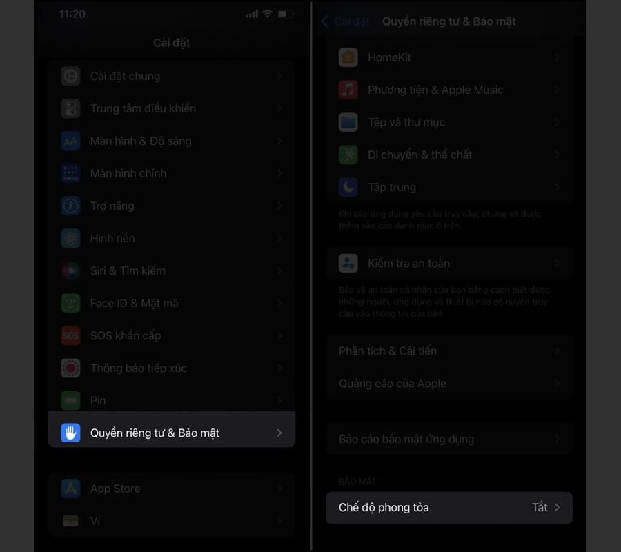 Cách bật chế độ Lockdown để bảo vệ iPhone được tốt hơn - Hình 1 Cách bật chế độ Lockdown để bảo vệ iPhone được tốt hơn - Hình 1