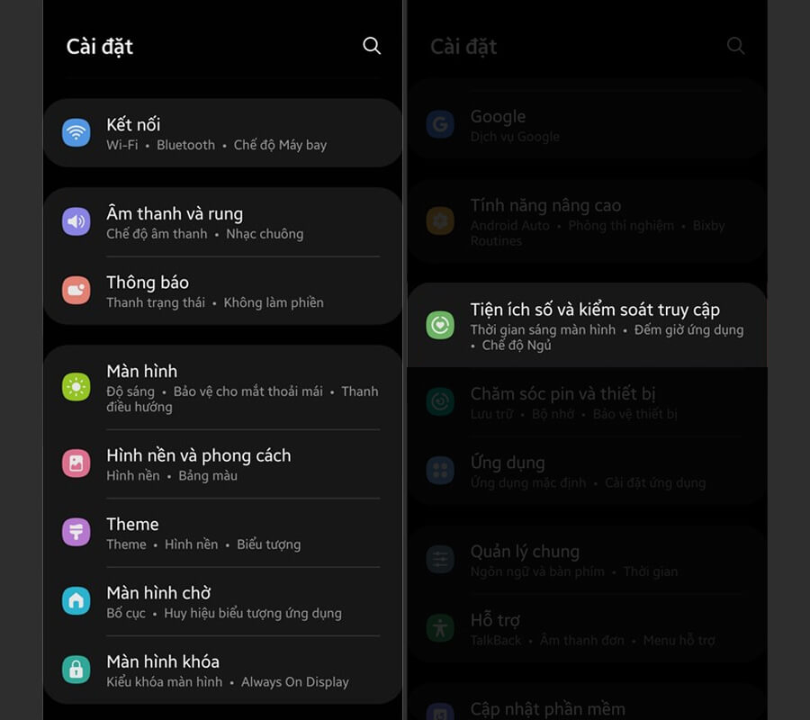 Cách bật chế độ tập trung (Focus Mode) trên điện thoại Samsung - Hình 1 Cách bật chế độ tập trung (Focus Mode) trên điện thoại Samsung - Hình 1