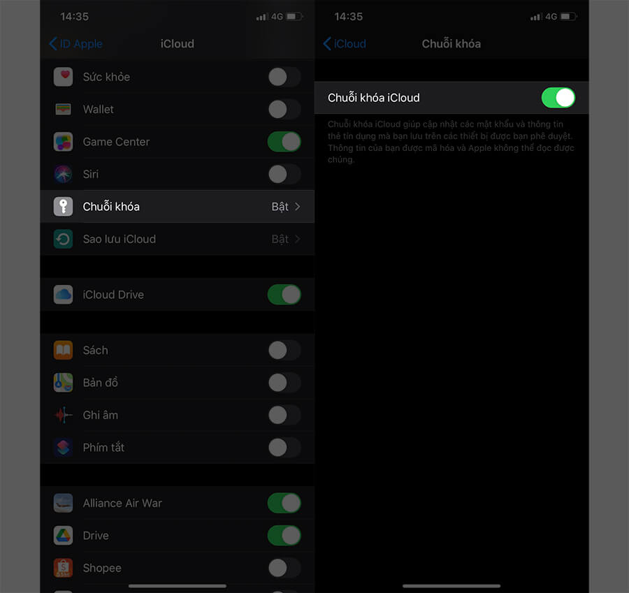 Cách bật, tắt tính năng nhắc lưu lại mật khẩu trên iPhone cực đơn giản - Hình 2 Cách bật, tắt tính năng nhắc lưu lại mật khẩu trên iPhone cực đơn giản - Hình 2