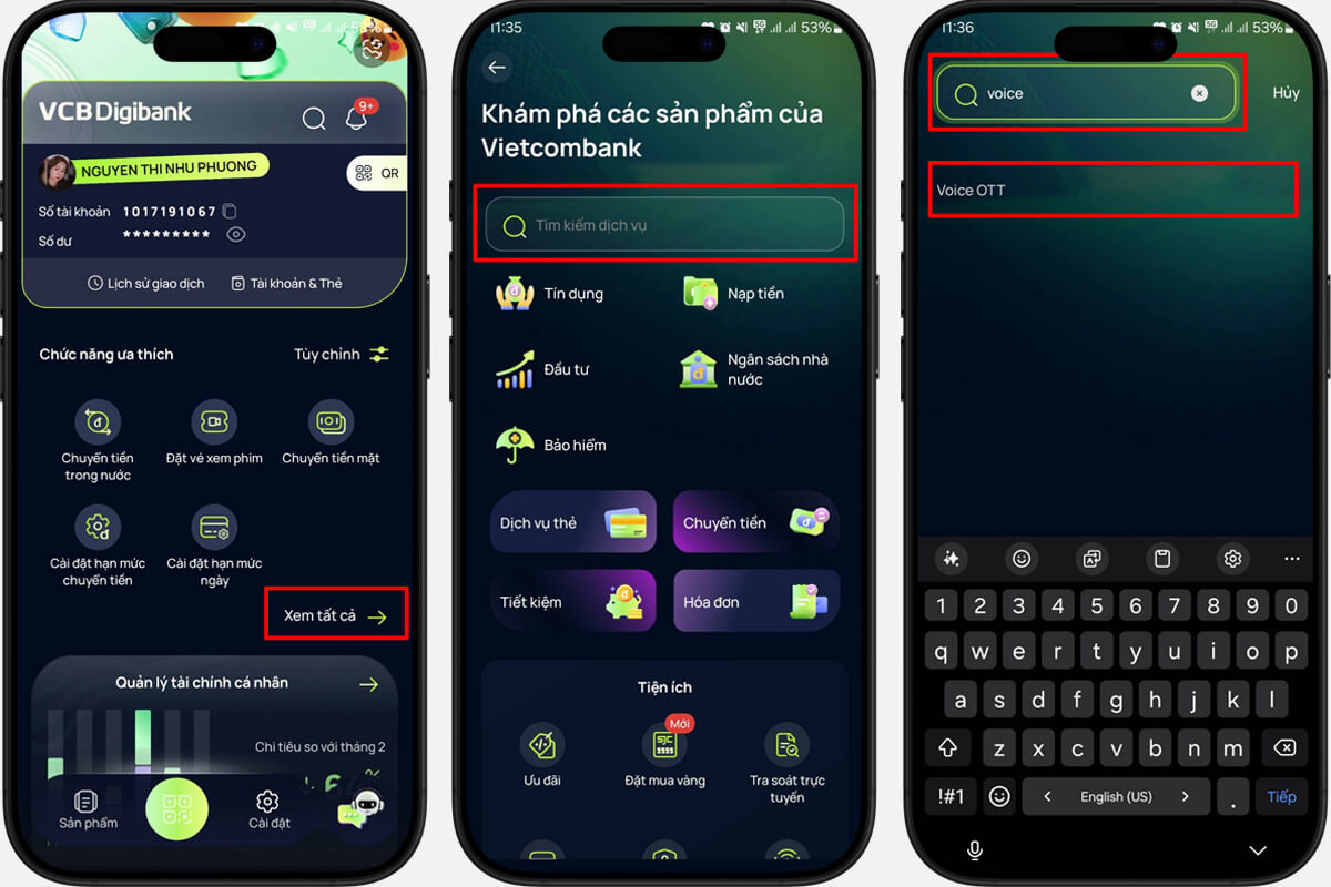 Cách nhận thông báo số dư trên Vietcombank bằng giọng nói - Hình 2