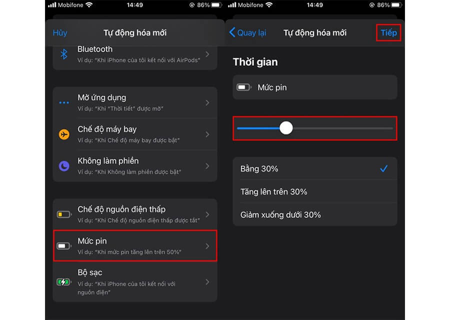 Cách bật tính năng tiết kiệm Pin cho iPhone trên iOS 14 một cách tự động - Hình 3 Cách bật tính năng tiết kiệm Pin cho iPhone trên iOS 14 một cách tự động - Hình 3