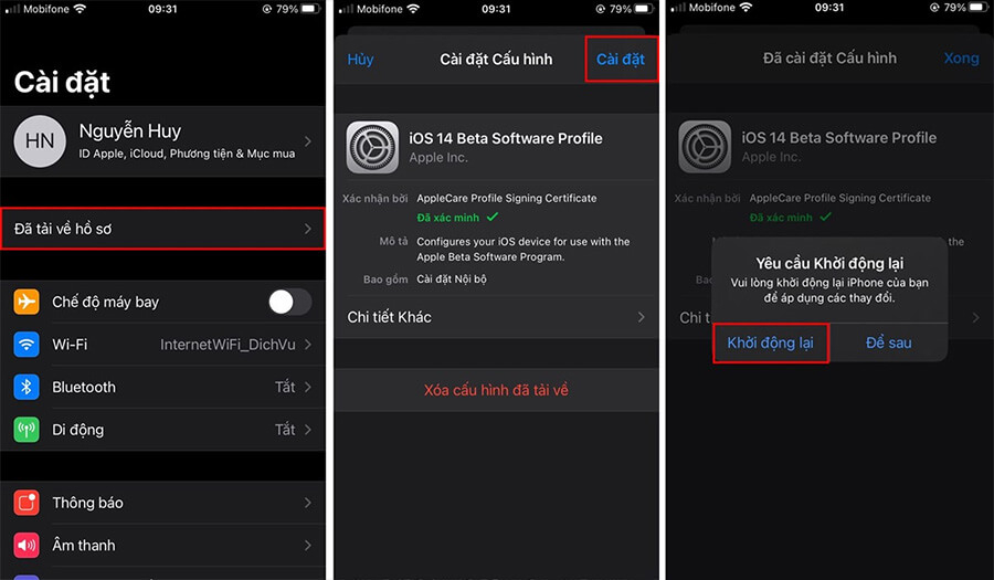 Cách cập nhật iOS 14.3 Beta 1 trên iPhone để sửa lỗi nóng máy - Hình 2 Cách cập nhật iOS 14.3 Beta 1 trên iPhone để sửa lỗi nóng máy - Hình 2