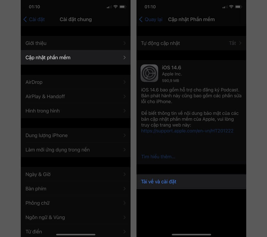 Cách cập nhật iOS 14.6 chính thức: Thêm tính năng mới, sửa các lỗi còn tồn đọng - Hình 8 Cách cập nhật iOS 14.6 chính thức: Thêm tính năng mới, sửa các lỗi còn tồn đọng - Hình 8